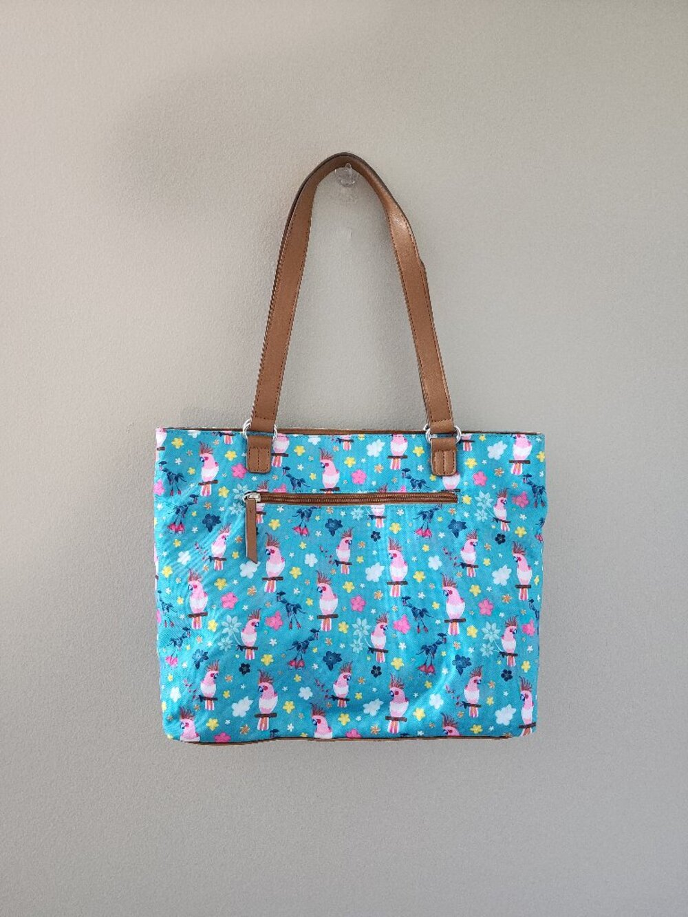 Lily Bloom Eco-Friendly "Cockatoo Party" Shoulder Bag - Picture 4 of 8